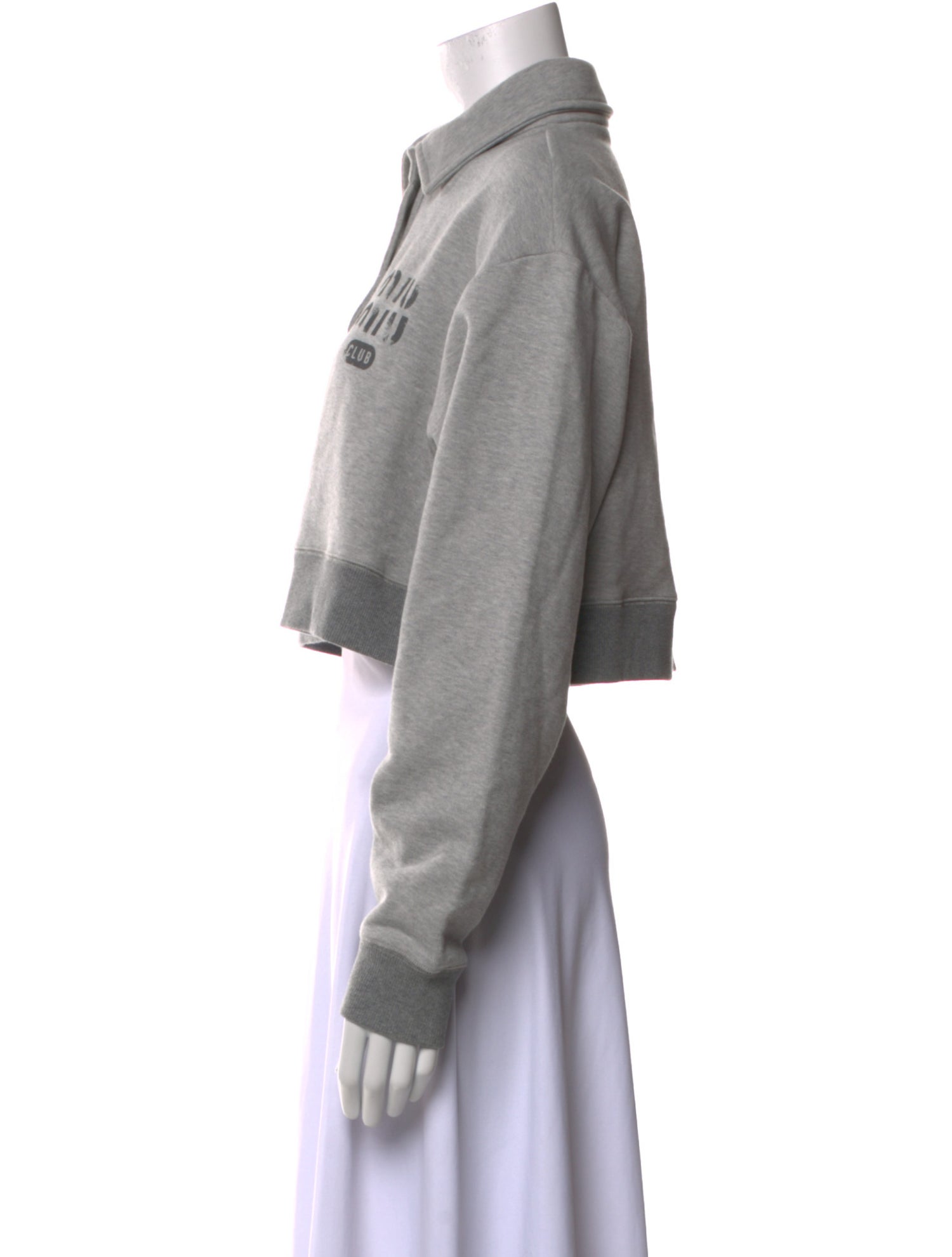 Miu Miu 2023 Graphic Print Sweatshirt