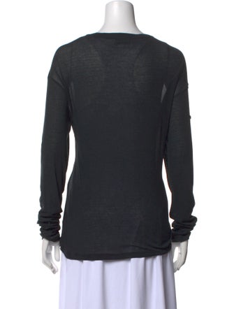 Miu Miu 2024 Scoop Neck Top