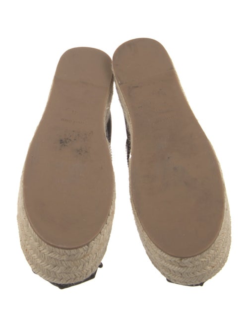 Miu Miu Satin Bow Accents Mary Jane Flats