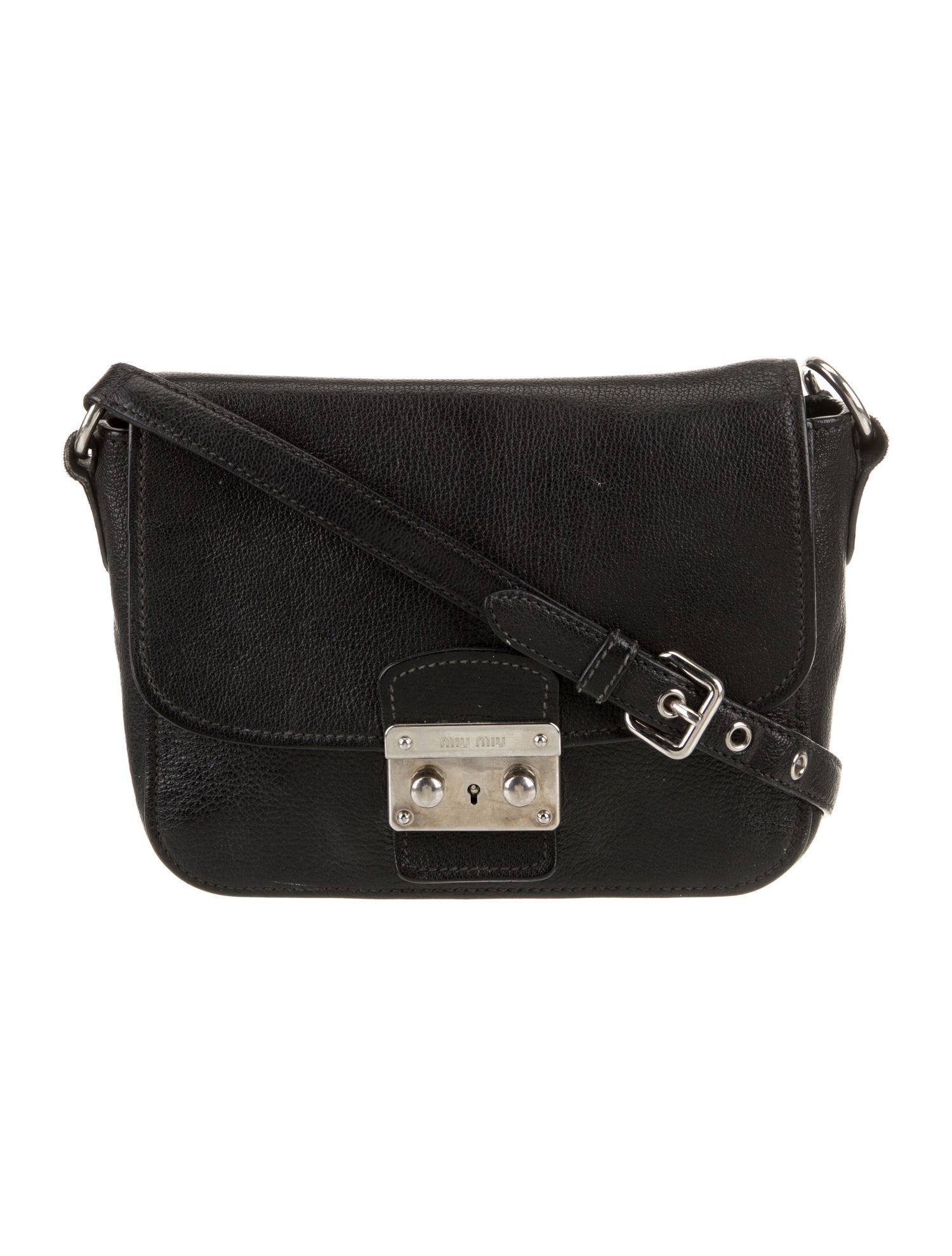 Miu Miu Leather Madras