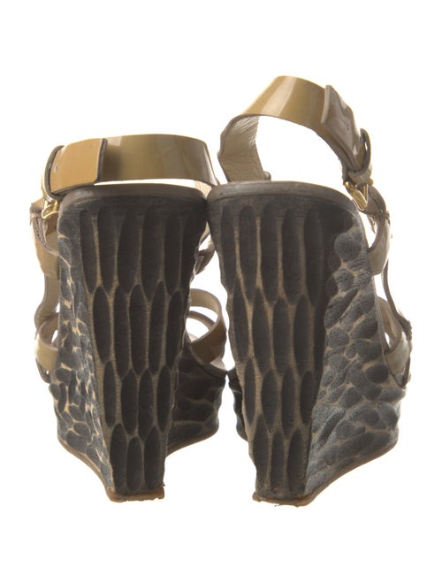 Miu Miu Patent Leather Sandals