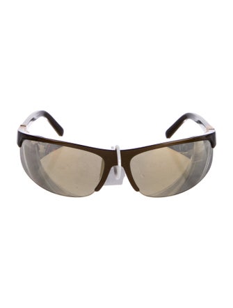 Miu Miu Shield Mirrored Sunglasses