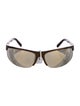 Miu Miu Shield Mirrored Sunglasses