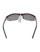 Miu Miu Shield Mirrored Sunglasses