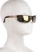 Miu Miu Shield Mirrored Sunglasses