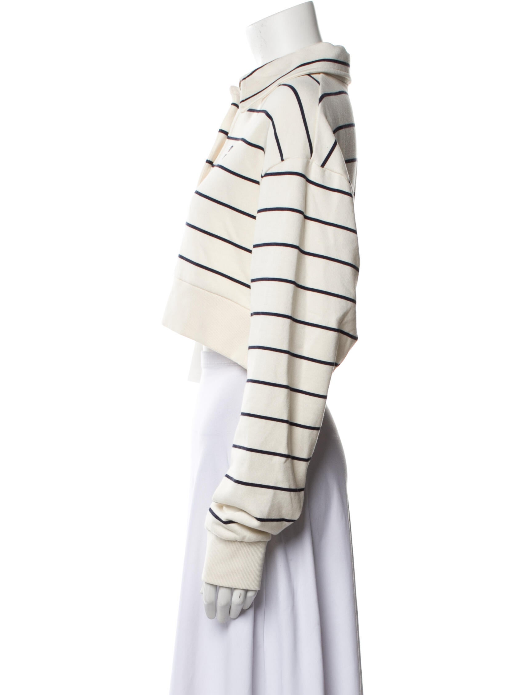 Miu Miu 2024 Striped Crop Top