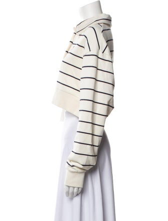 Miu Miu 2024 Striped Crop Top