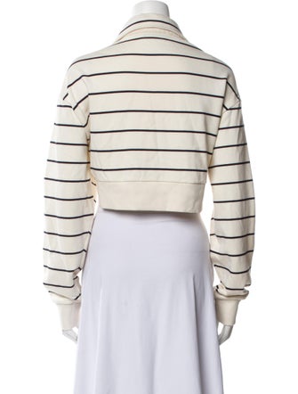 Miu Miu 2024 Striped Crop Top