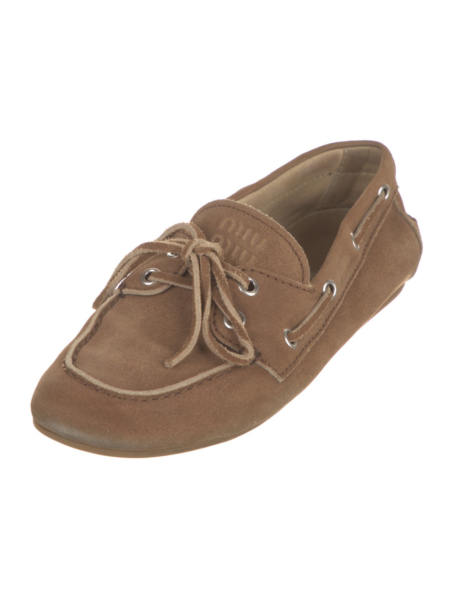 Miu Miu Suede Moccasins