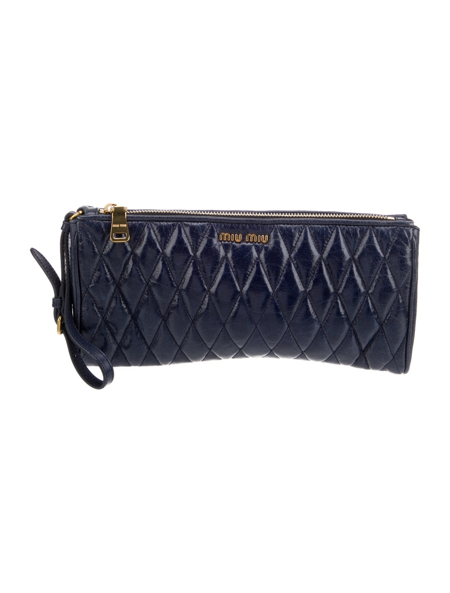 Miu Miu Leather Clutch