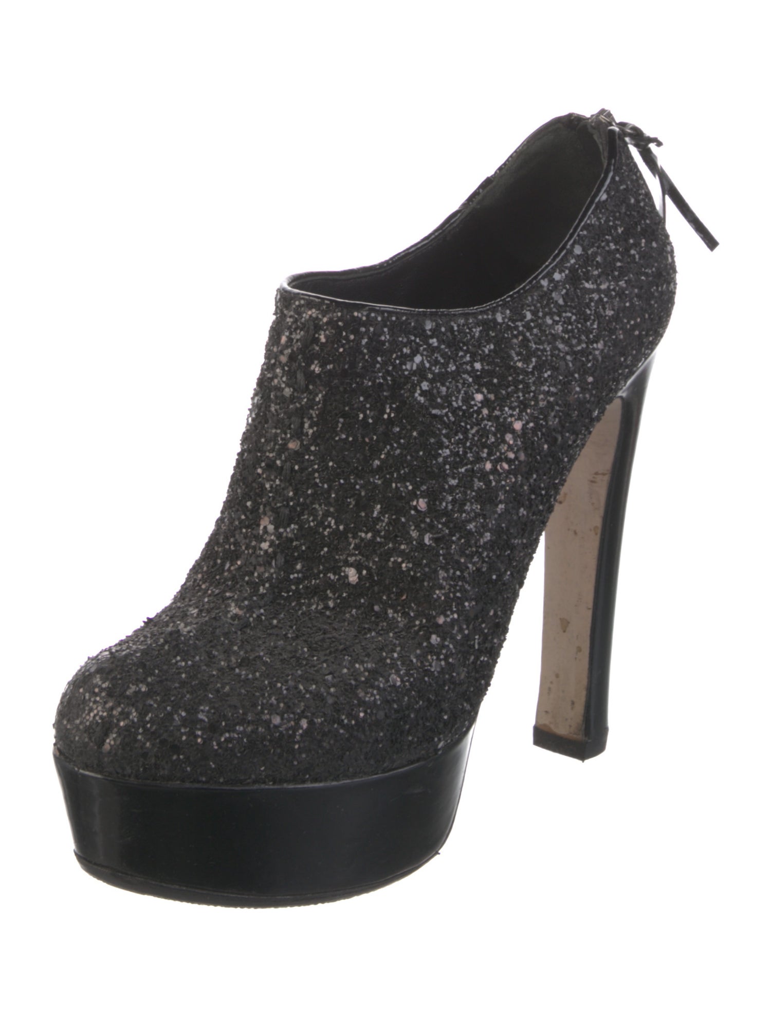 Miu Miu Glitter Glitter Accents Pumps