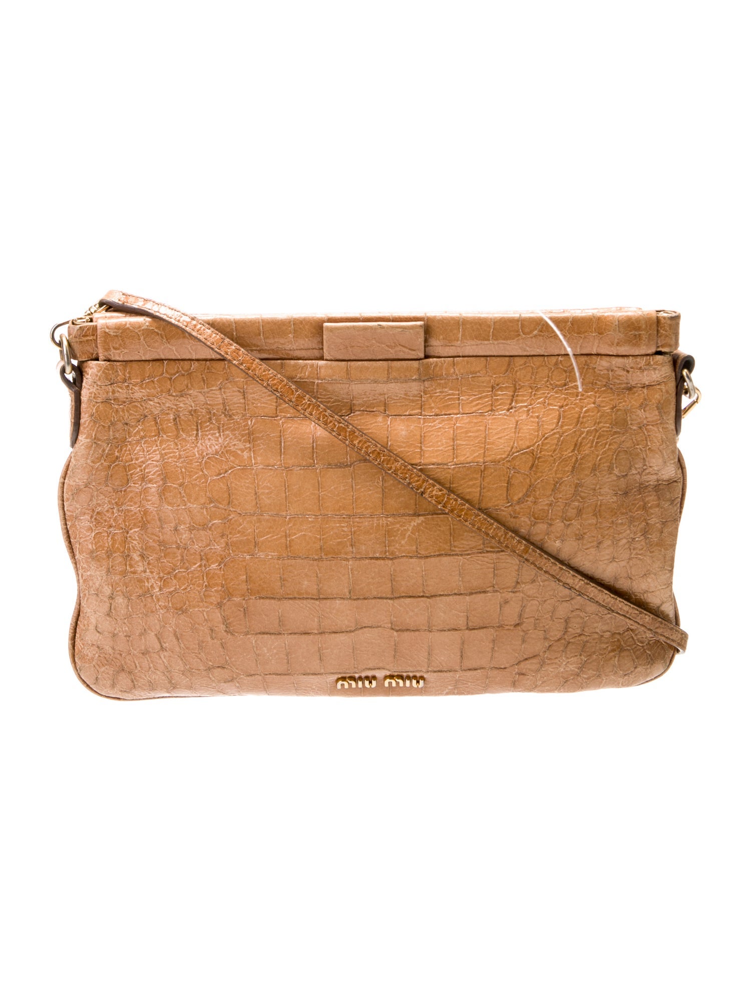 Miu Miu Leather Crossbody Bag