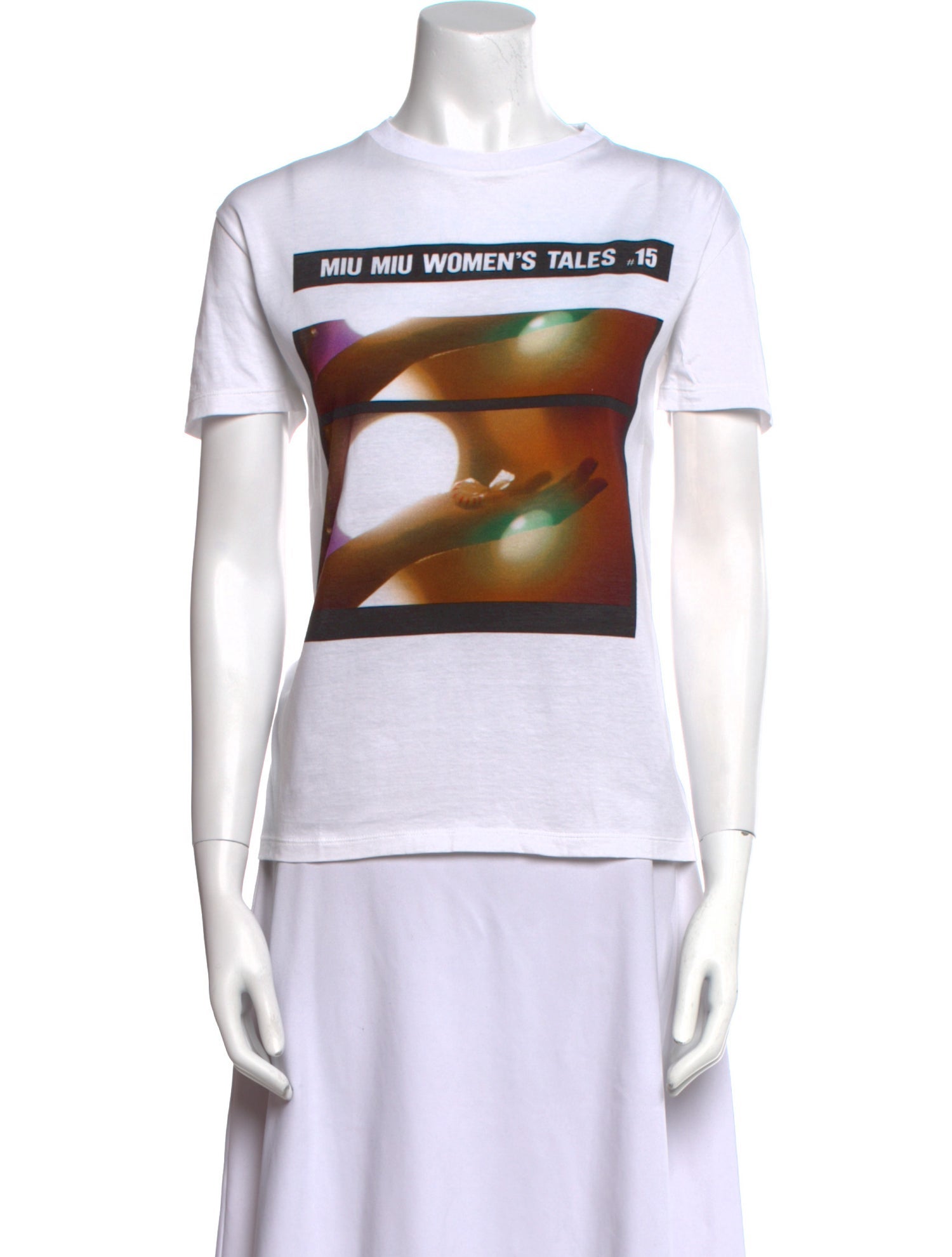 Miu Miu 2018 Graphic Print T-Shirt