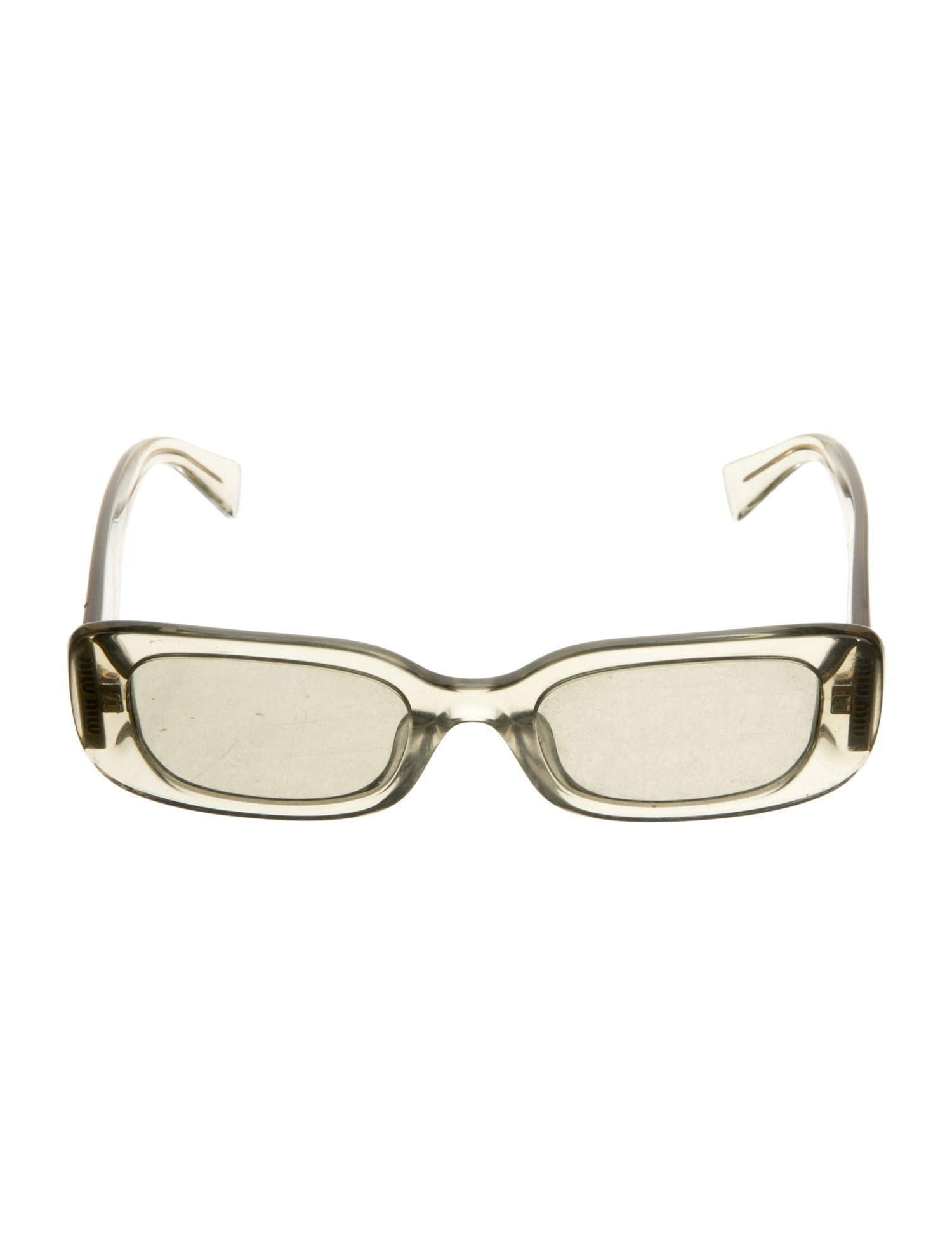 Miu Miu Square Tinted Sunglasses