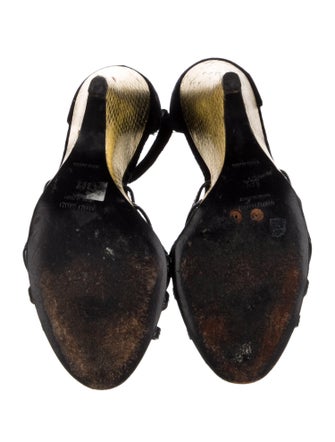 Miu Miu Patent Leather Sandals