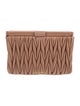 Miu Miu Leather Evening Bag