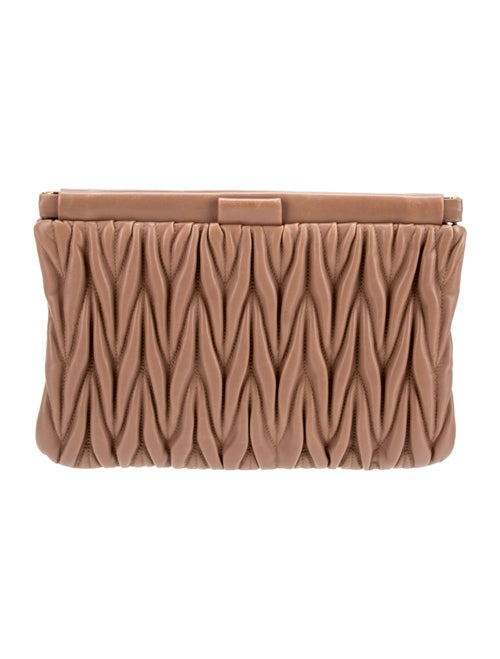 Miu Miu Leather Evening Bag