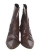 Miu Miu Leather Animal Print Western Boots