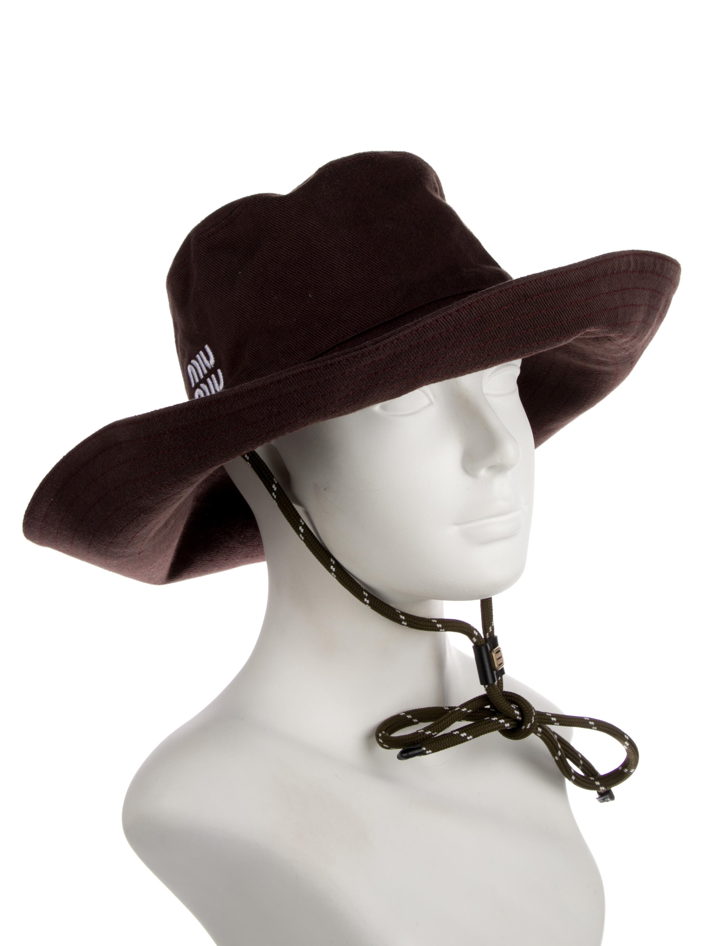 Miu Miu cotton bucket hat