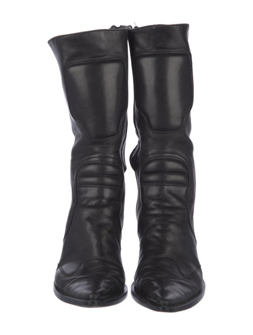 Miu Miu Leather Sock Boots