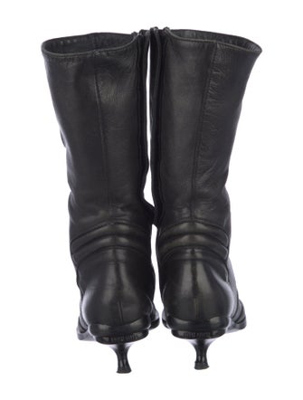Miu Miu Leather Sock Boots