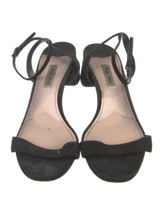 Miu Miu Suede Sandals