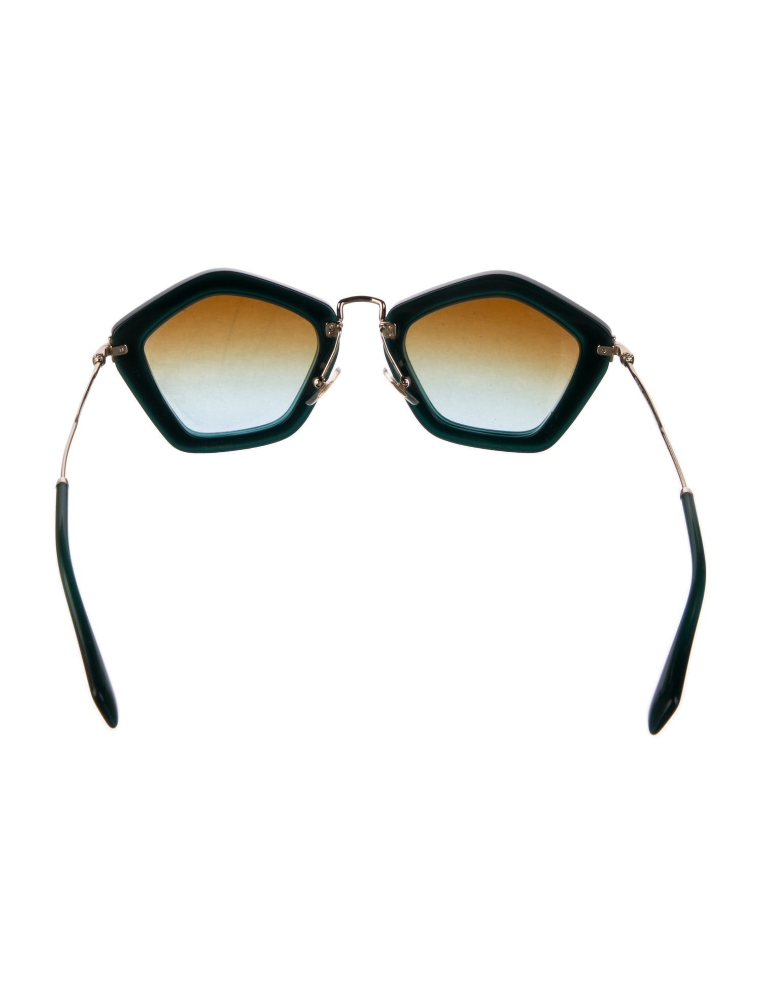 Miu Miu Oversize Gradient Sunglasses