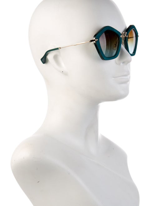 Miu Miu Oversize Gradient Sunglasses
