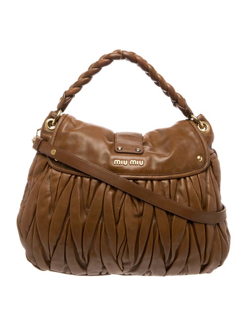 Miu Miu Leather Hobo