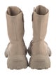 Miu Miu Canvas Combat Boots