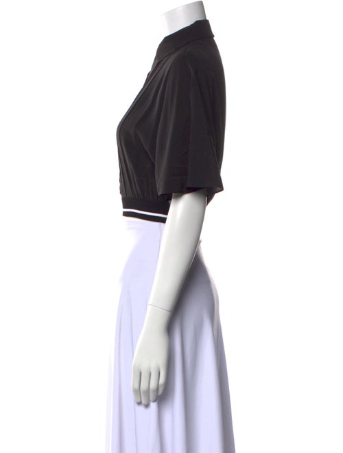 Miu Miu 2023 Silk Crop Top