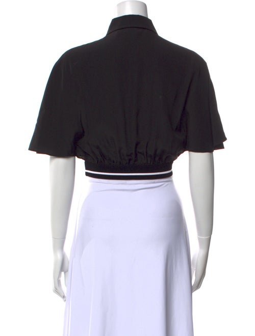 Miu Miu 2023 Silk Crop Top