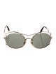 Miu Miu Round Tinted Sunglasses