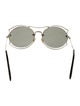 Miu Miu Round Tinted Sunglasses