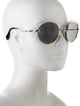 Miu Miu Round Tinted Sunglasses