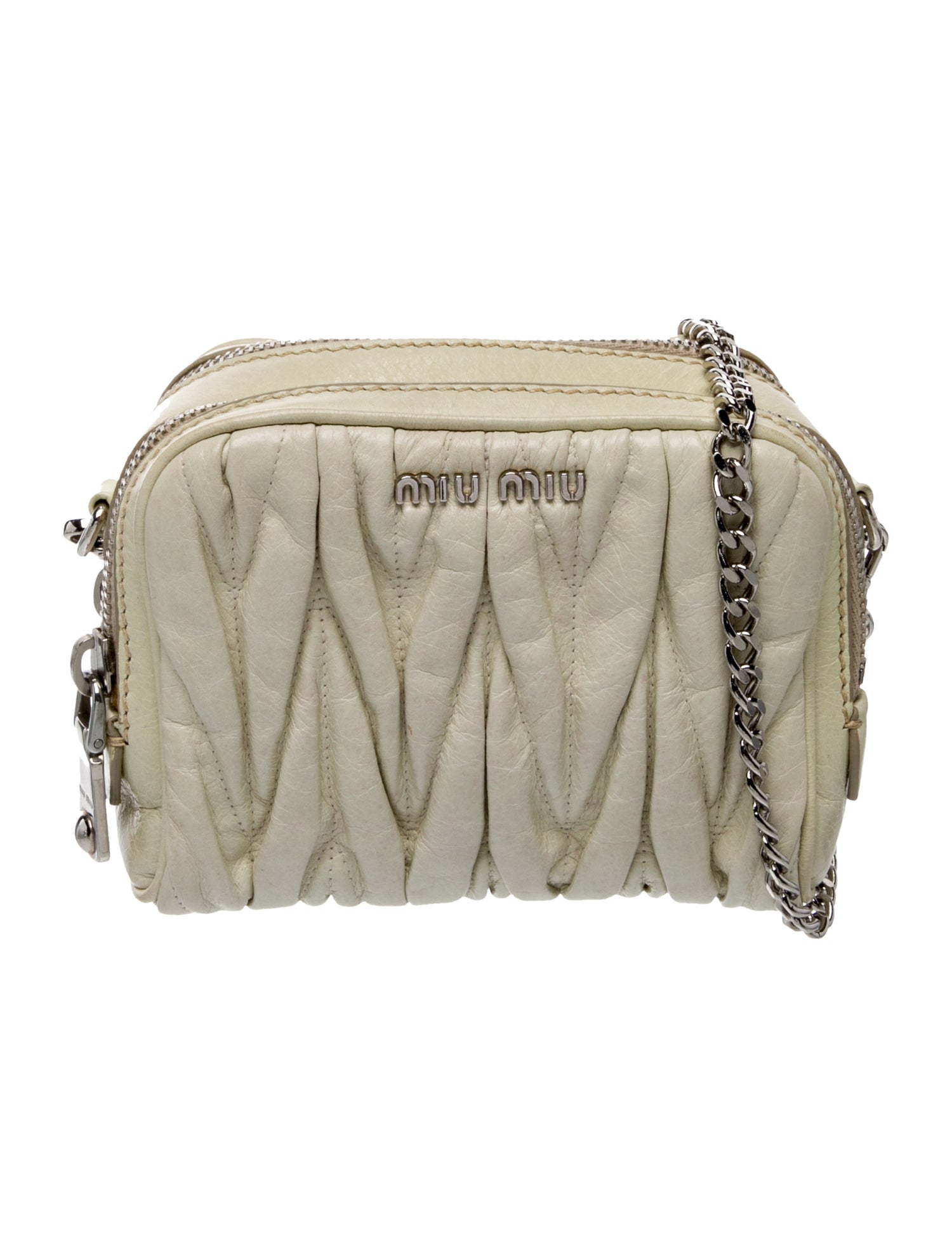 Miu Miu Leather Shoulder Bag