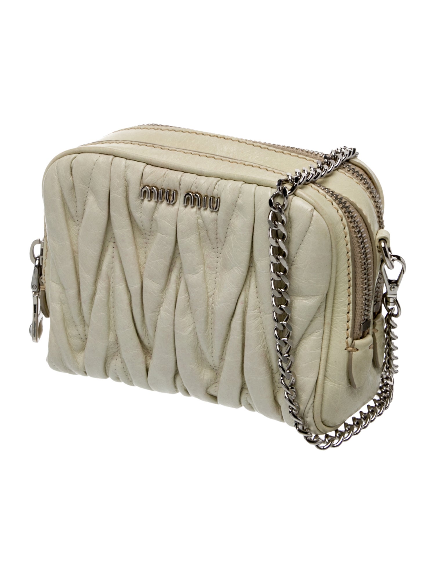 Miu Miu Leather Shoulder Bag