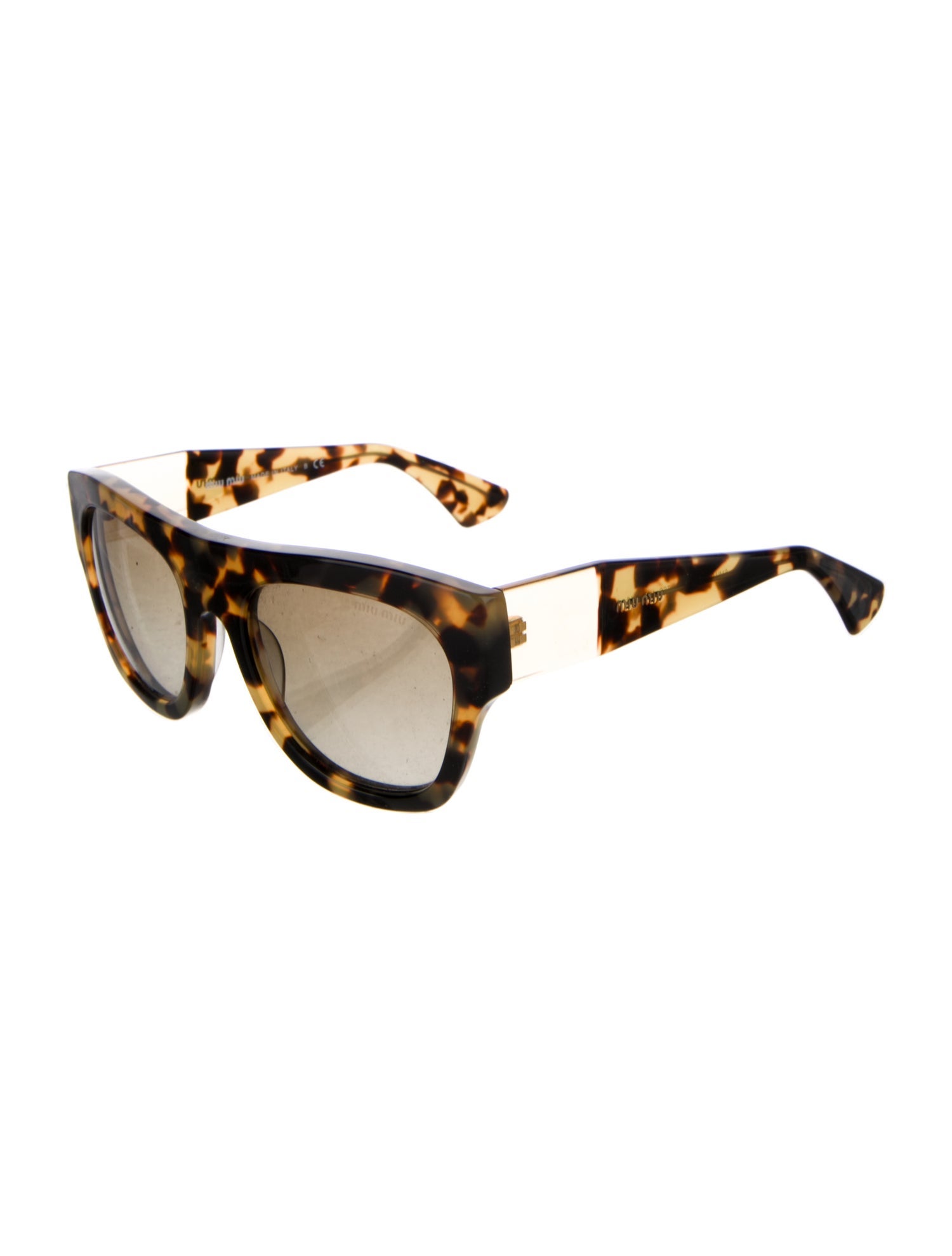 Miu Miu Wayfarer Gradient Sunglasses