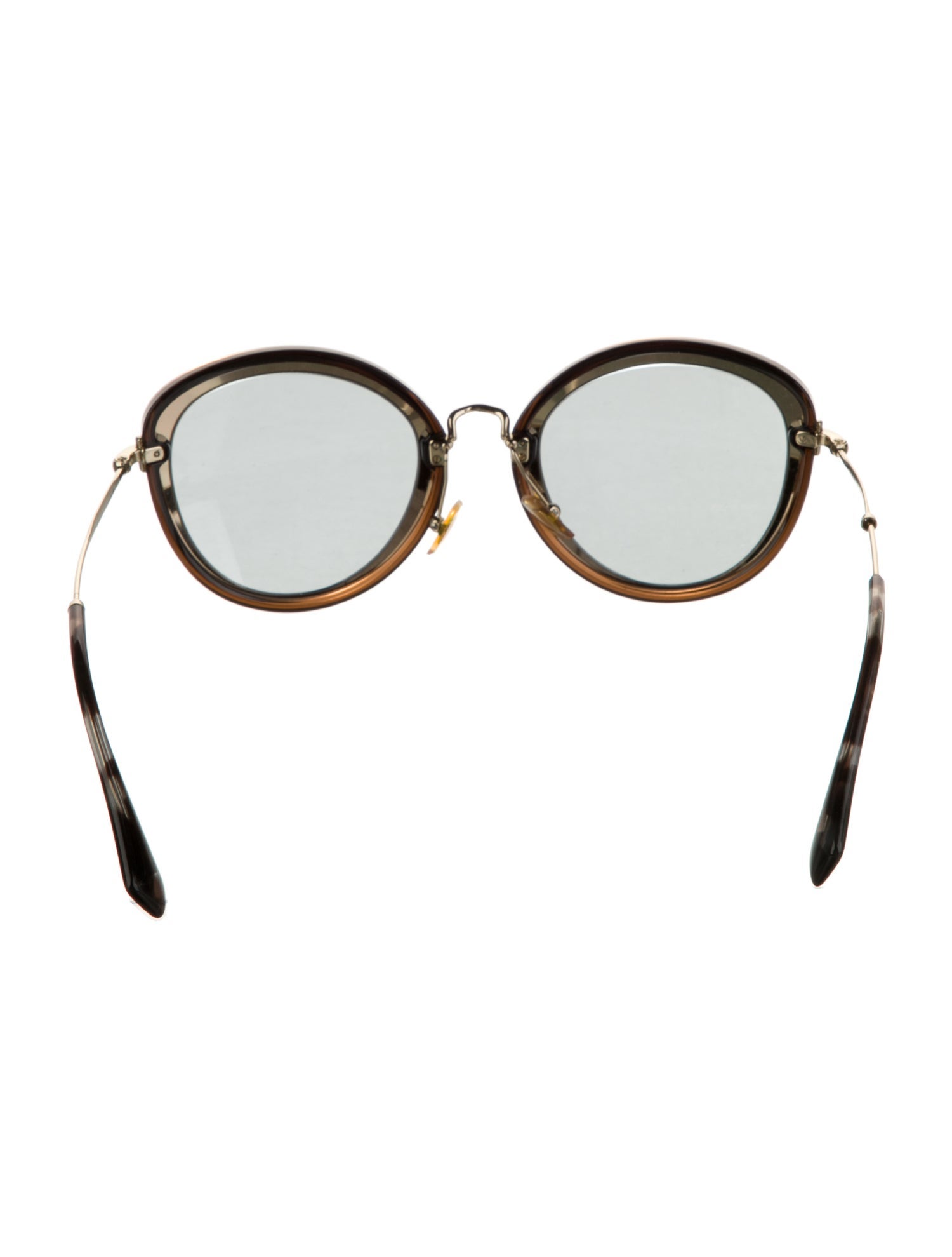 Miu Miu Cat-Eye Tinted Sunglasses