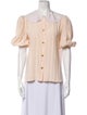Miu Miu 2021 Silk Button-Up Top
