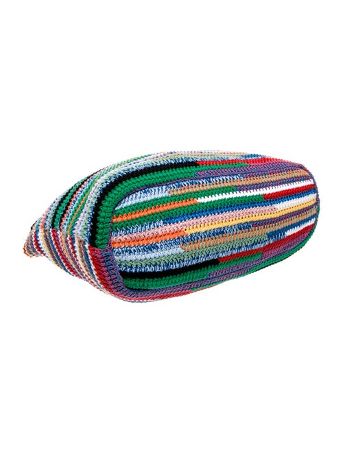 Miu Miu Crochet Logo Tote