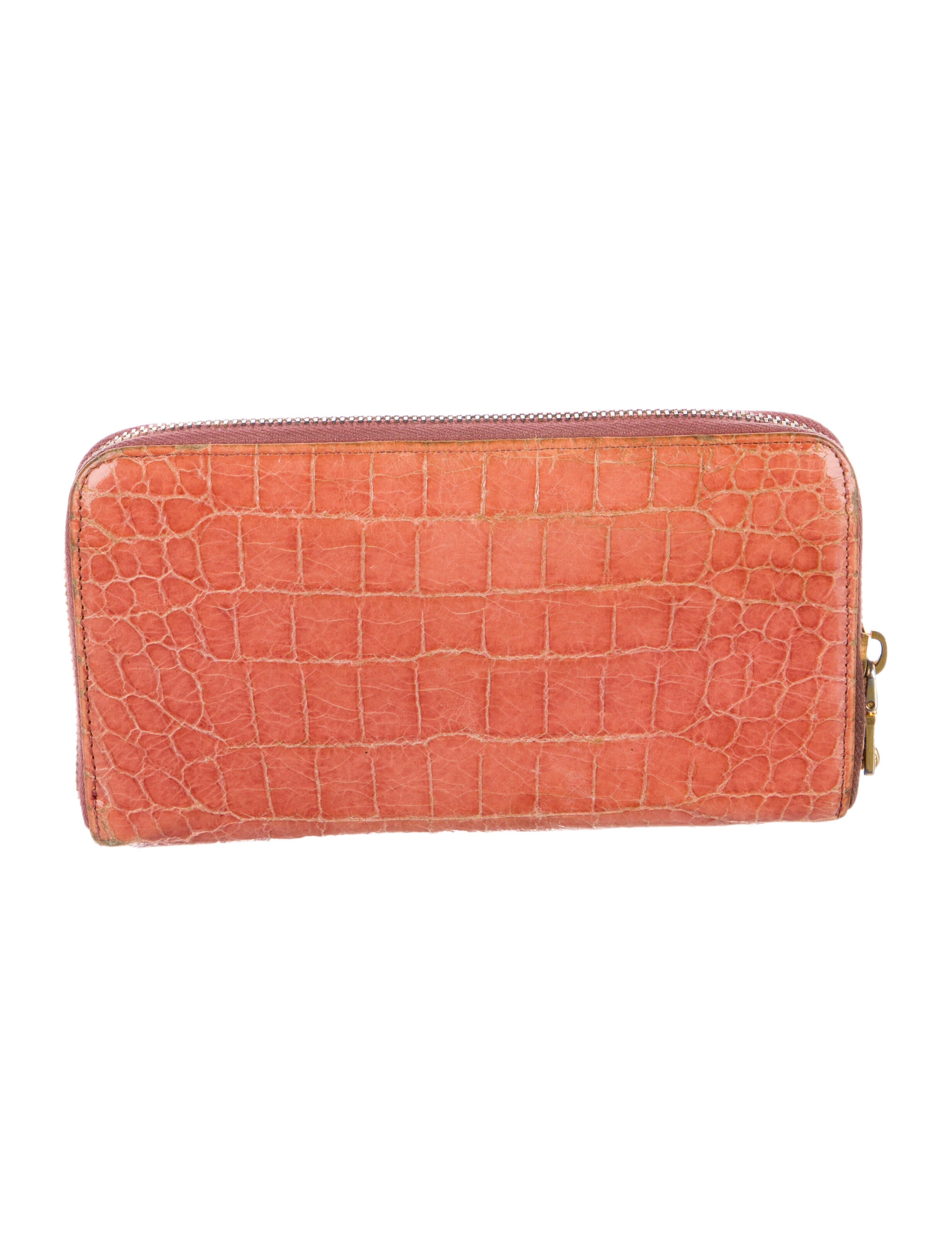 Miu Miu Embossed Leather Continental Wallet