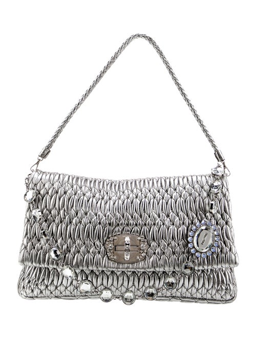 Miu Miu Leather Crossbody Bag