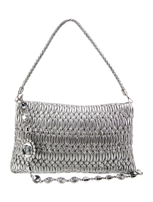 Miu Miu Leather Crossbody Bag