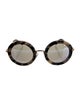 Miu Miu Round Tinted Sunglasses
