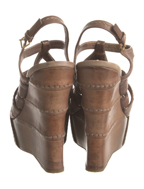 Miu Miu Leather Gladiator Sandals