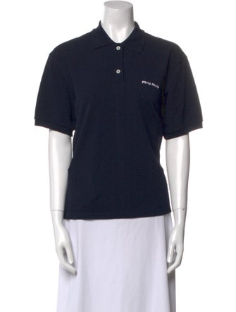 Miu Miu 2024 Short Sleeve Polo