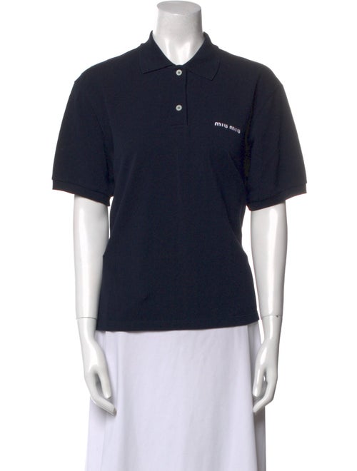 Miu Miu 2024 Short Sleeve Polo