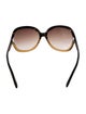 Miu Miu Oversize Gradient Sunglasses