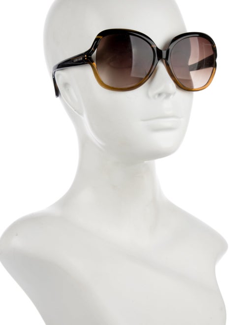 Miu Miu Oversize Gradient Sunglasses